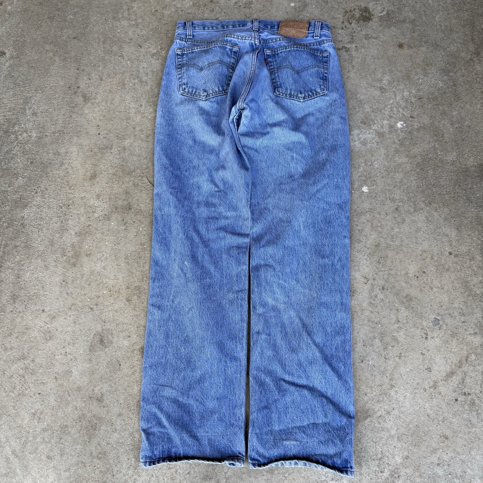 Vintage Levis 501 Jeans Mens 33x32 Blue Straight Medium Wash Usa 80s